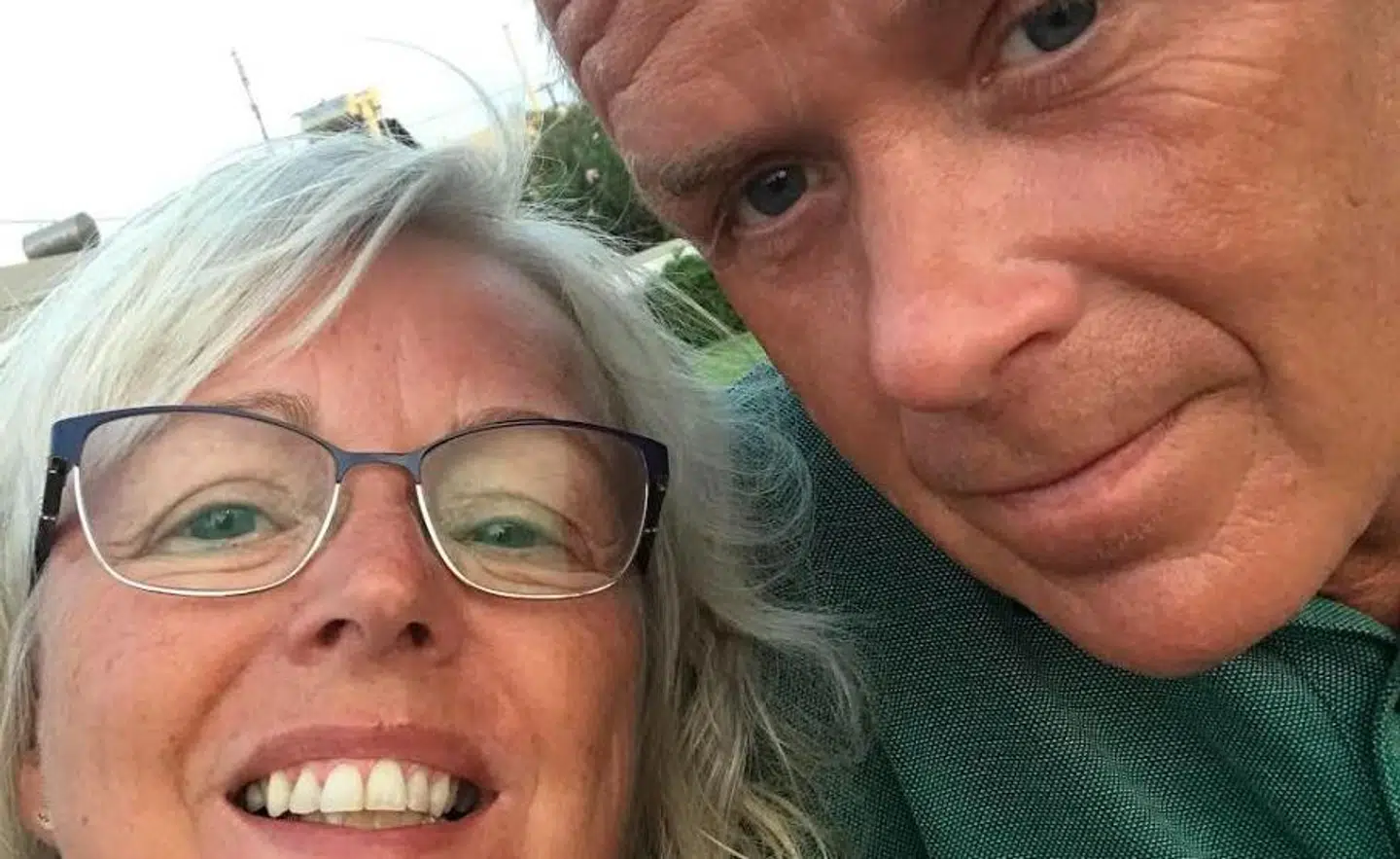 Anette og hendes mand, Torben. Foto: Privat.