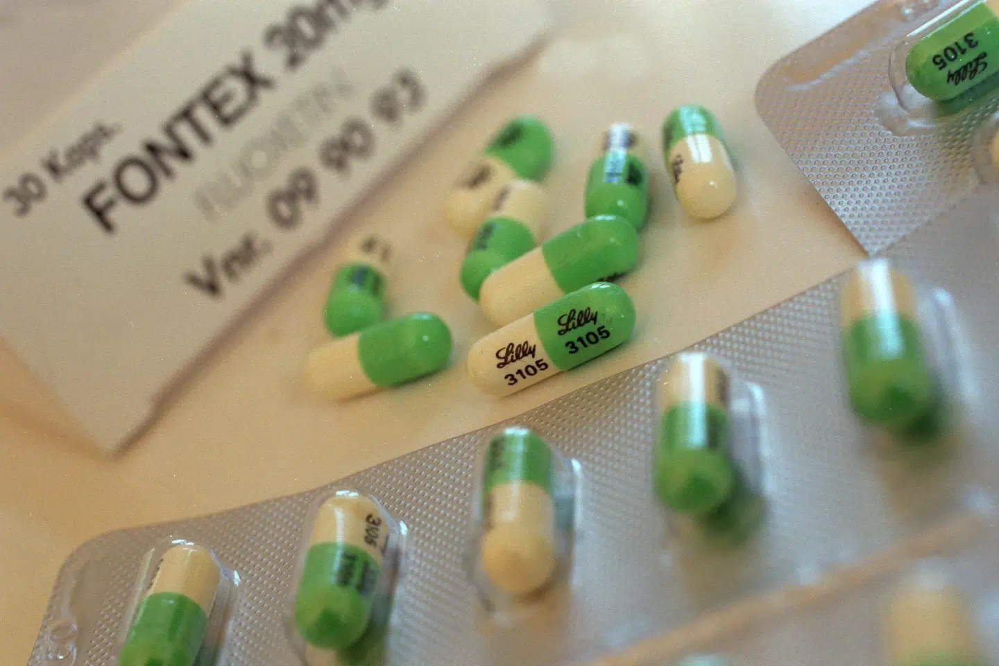 Ni procent af den voksne befolkning i Danmark hentede i 2021 mindst én recept på antidepressiv medicin. (Arkivfoto). Jørgen Jessen/Ritzau Scanpix