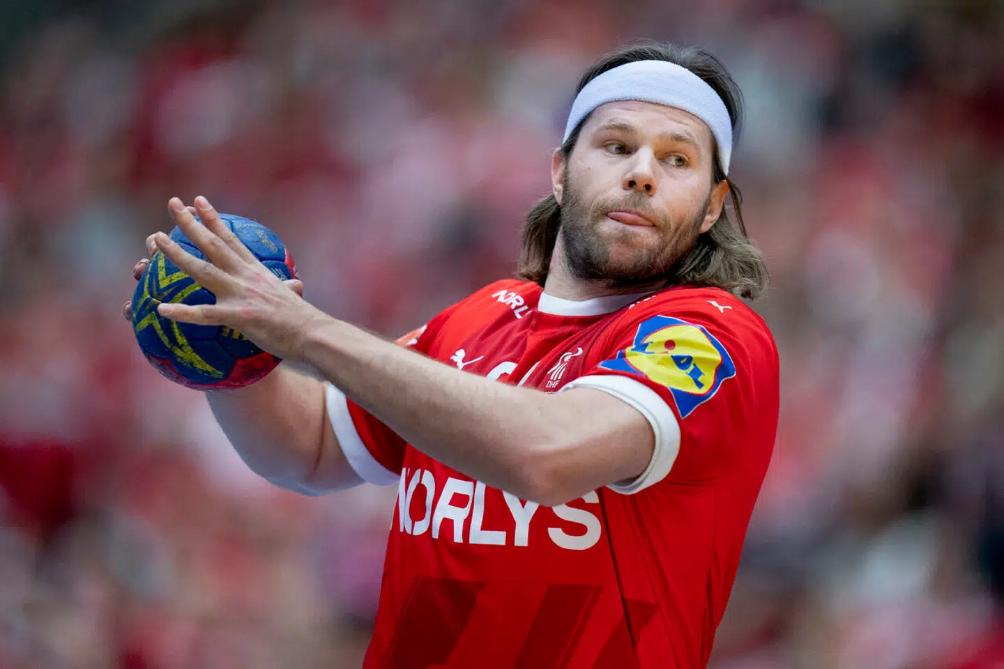 Mikkel Hansen var med til at erobre VM-guld for tredje gang i træk for Danmark.