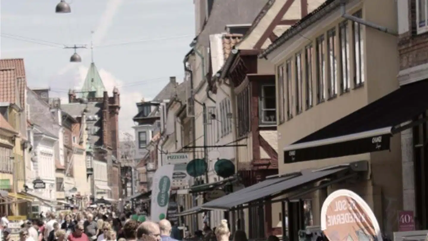 Helsingør gågade. Foto: Helsingør Kommune