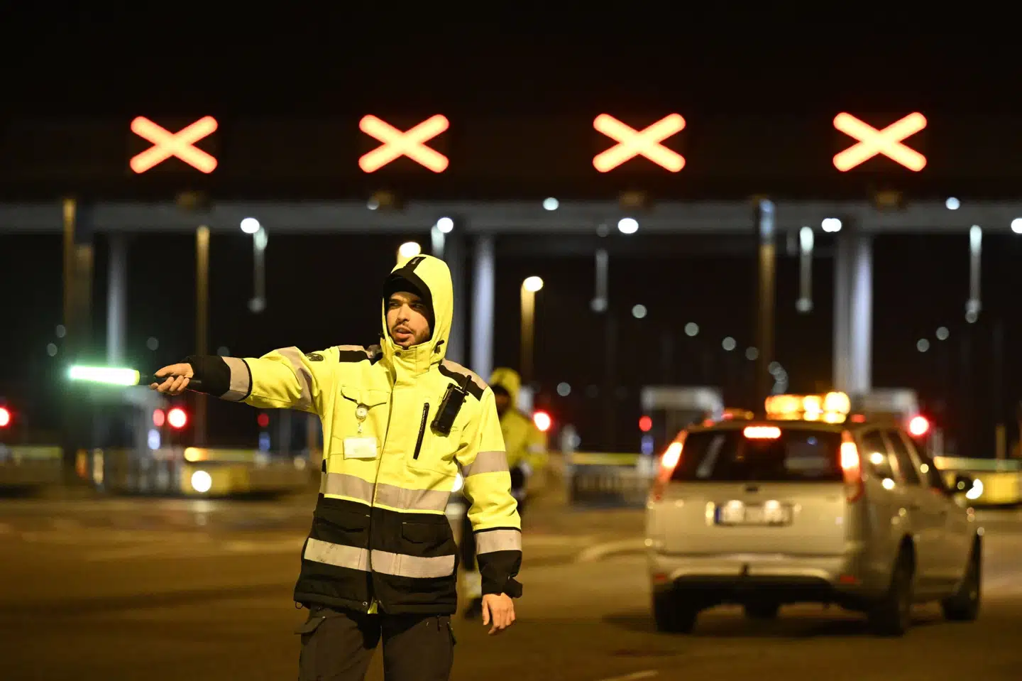 Fra fredag eftermiddag til natten til lørdag var Øresundsbroen lukket for både tog- og biltrafik. 50090 Johan Nilsson/Tt/Ritzau Scanpix