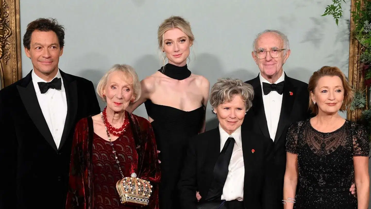 Skuespillerne fra 'The Crown' samlet i november 2022.