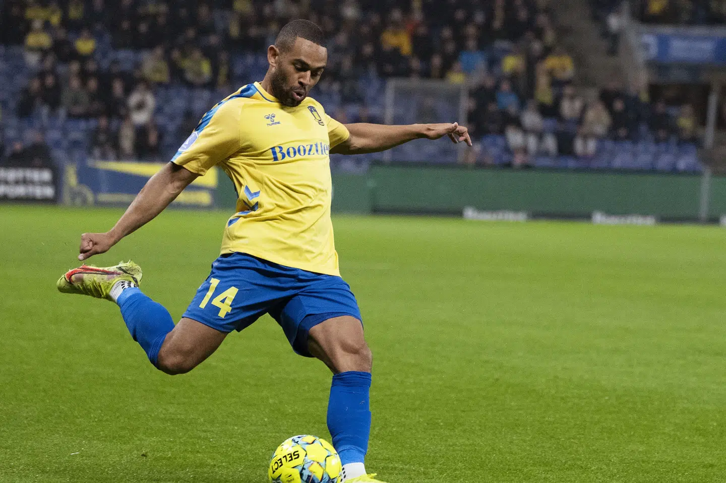 Kevin Mensah har været i Brøndby i seks år. (Arkivfoto). Claus Bech/Ritzau Scanpix