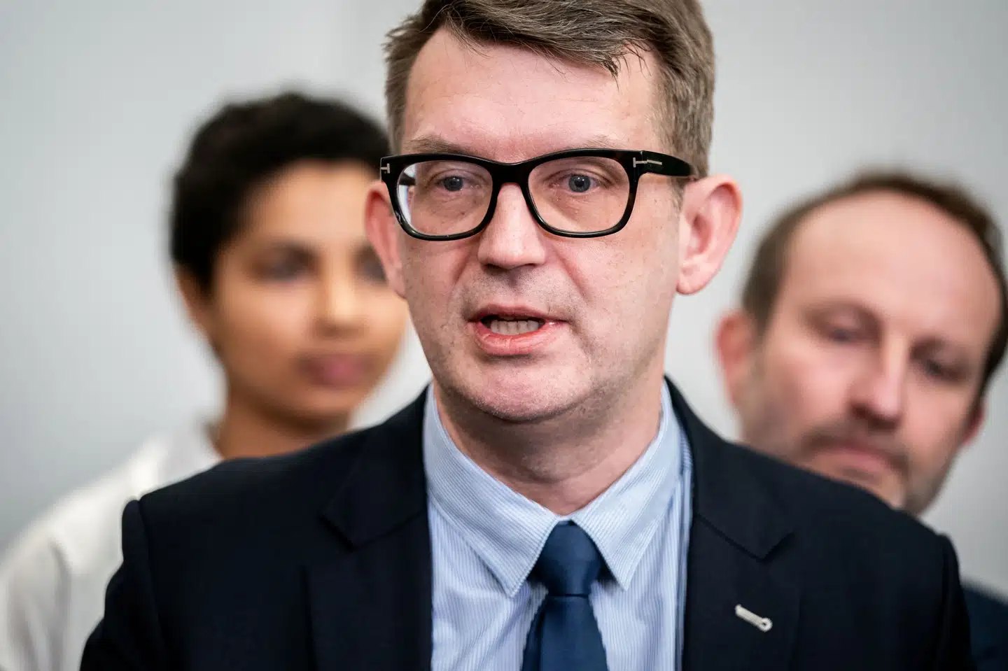 Fungerende forsvarsminister Troels Lund Poulsen (V) har meldt Danmark ind i europæisk samarbejde om mulig fælles anskaffelse af luftforsvarssystemer. (Arkivfoto). Ida Marie Odgaard/Ritzau Scanpix
