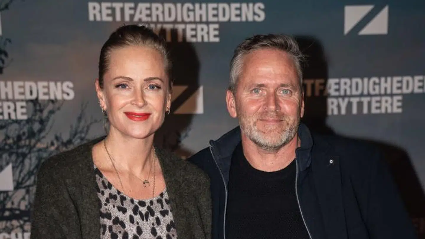 Anders Samuelsen med sin kæreste Christina Sunn.