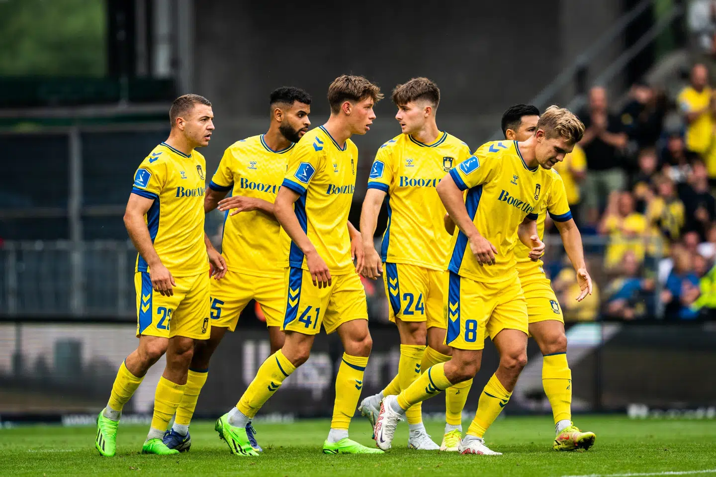 Brøndby tager hul på forårssæsonen søndag hjemme mod AC Horsens. (Arkivfoto). Ida Marie Odgaard/Ritzau Scanpix