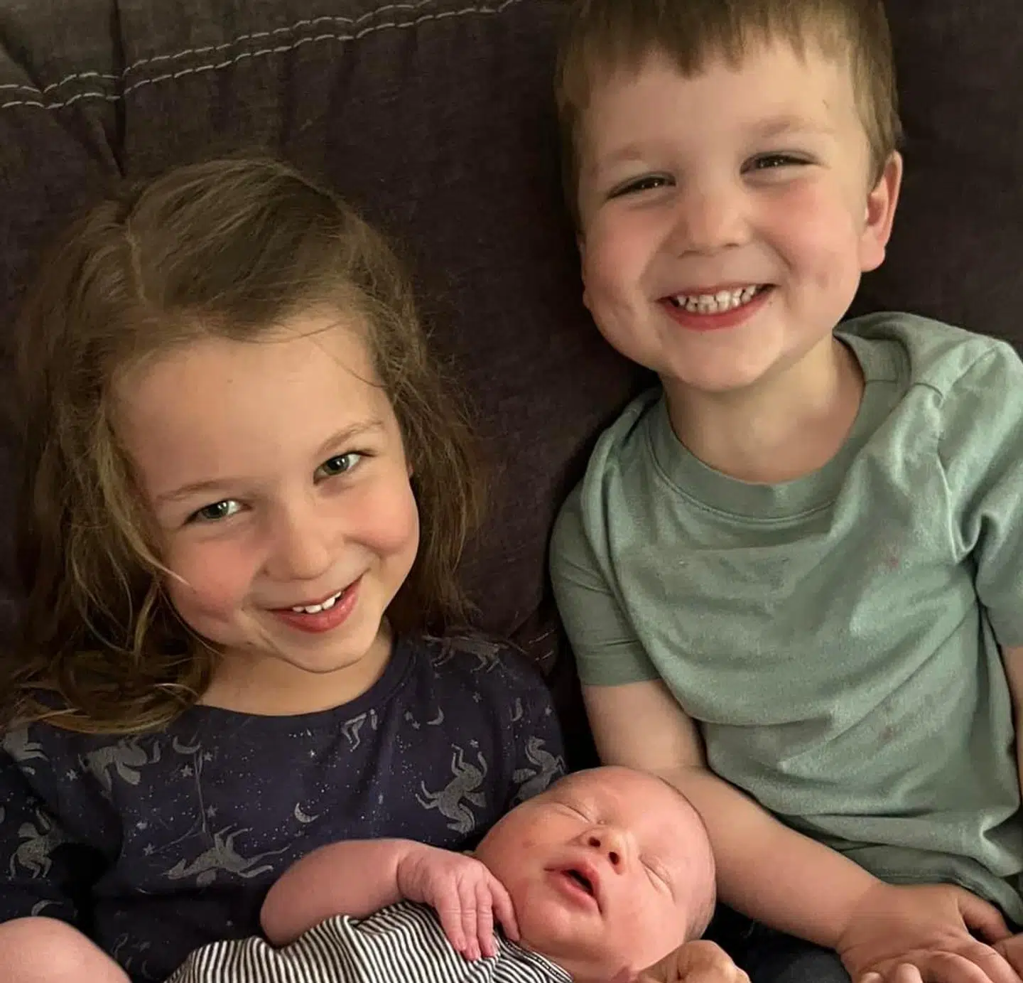 Et billede af Lindsay Clancys tre børn, der blev taget, et halvt år før de blev dræbt. Foto: Privatfoto/ Facebook