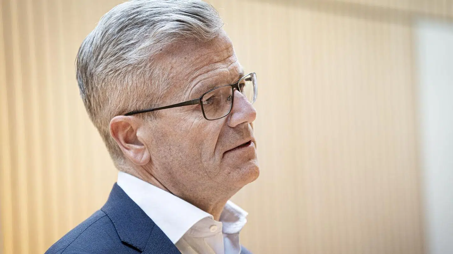 Mærsks administrende direktør, Vincent Clerc, præsenterede onsdag selskabets årsregnskab, der indeholder et historisk stort overskud.