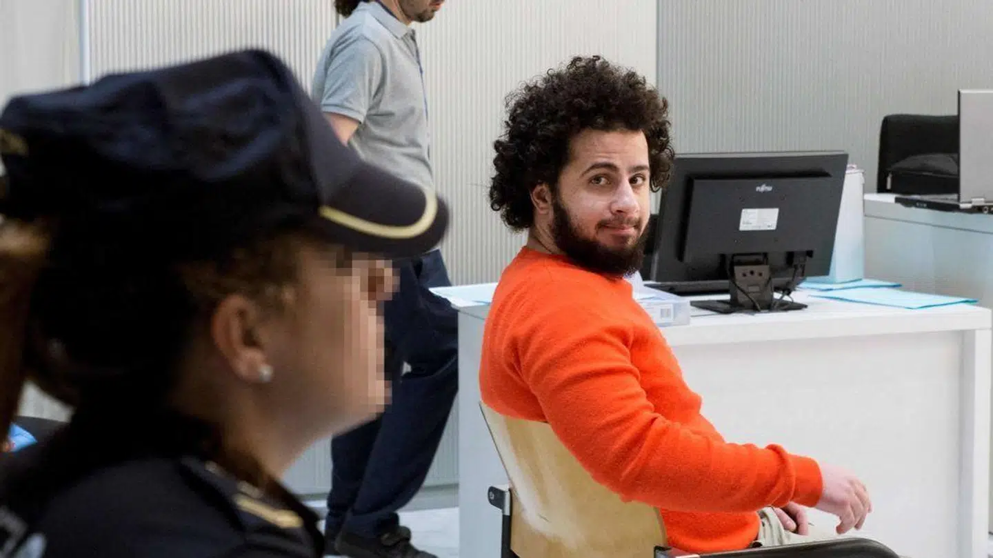 Ahmed Samsam i 2018 under retssagen i Madrid, hvor han blev dømt for at have tilsluttet sig terrororganisationen Islamisk Stat. Ifølge flere medier arbejdede han for de danske efterretningstjenester som agent.