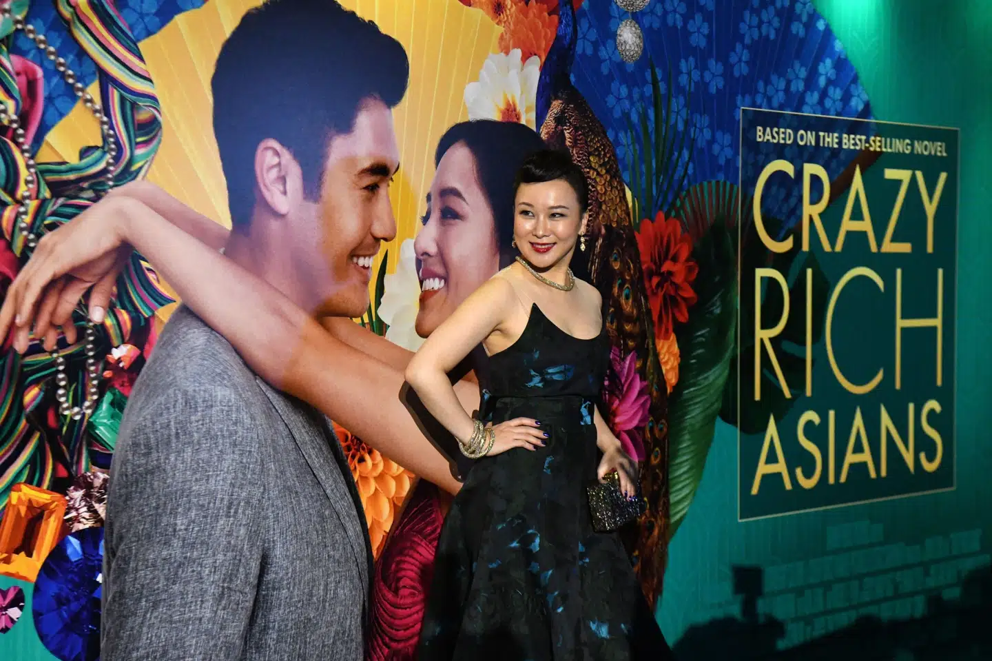 Foto fra august 2018 af den kinesiske skuespiller Jasmine Chen, som var med i den amerikanske film Crazy Rich Asians om svimlende rige kinesiske familier i Singapore. Roslan Rahman/Ritzau Scanpix