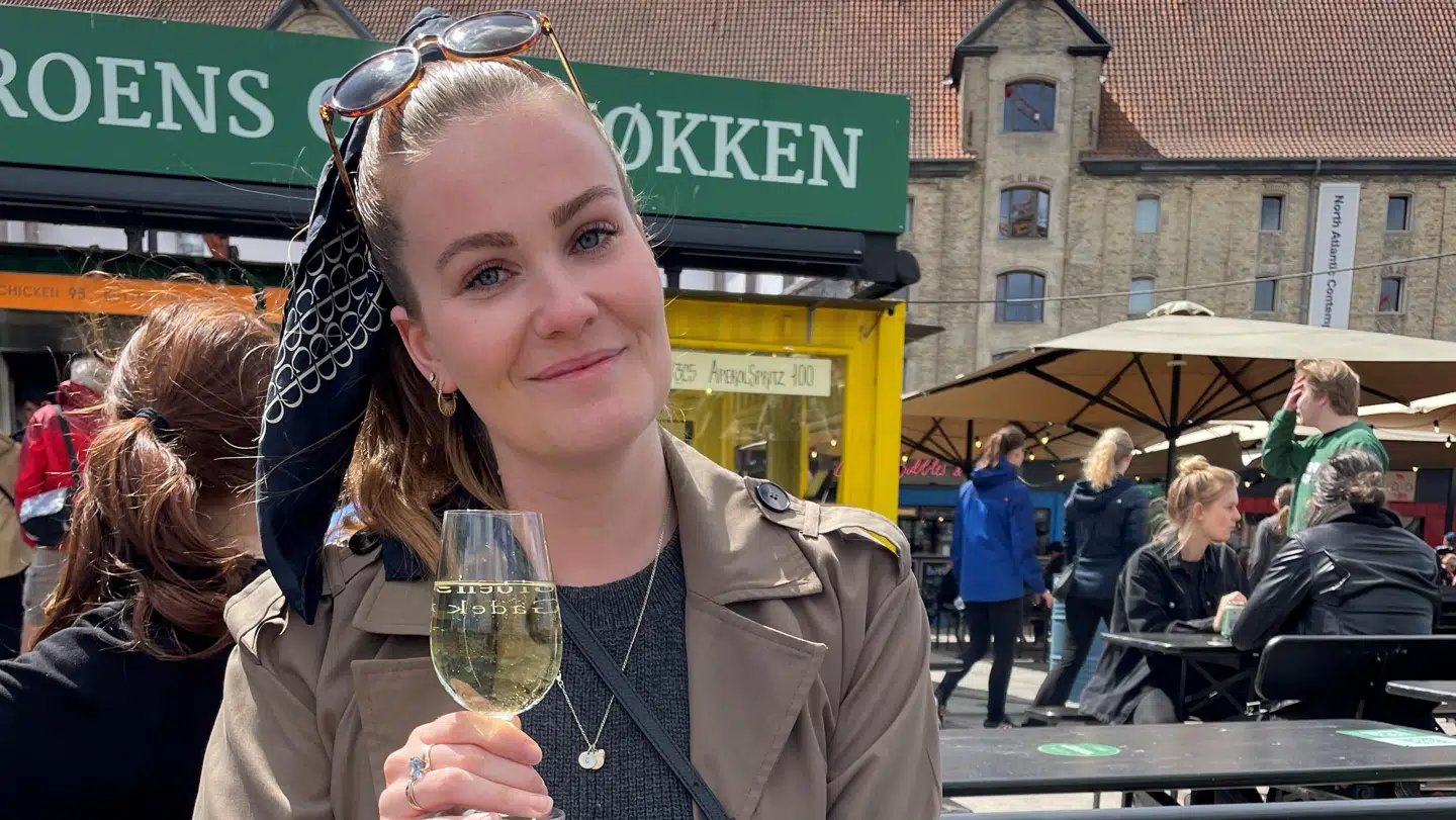 Cecilie Hildebrandt, inden hun blev syg.