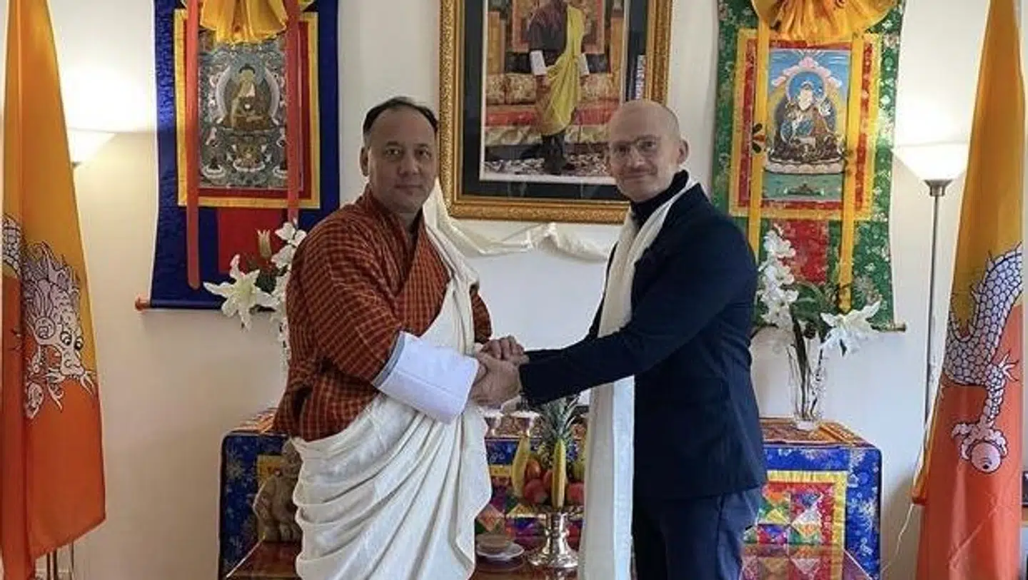 Christian Stadil ved udnævnelsen torsdag.