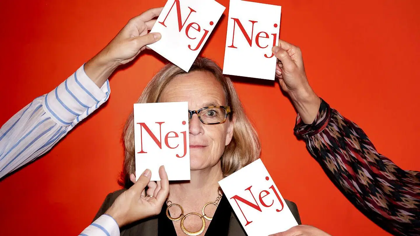 Lise Vesterlund er medforfatter på 'Nej-Klubben'. Bogen handler om, at kvinder skal lære at sige nej til alle de ting, der ikke er karrierefremmende på en arbejdsplads.