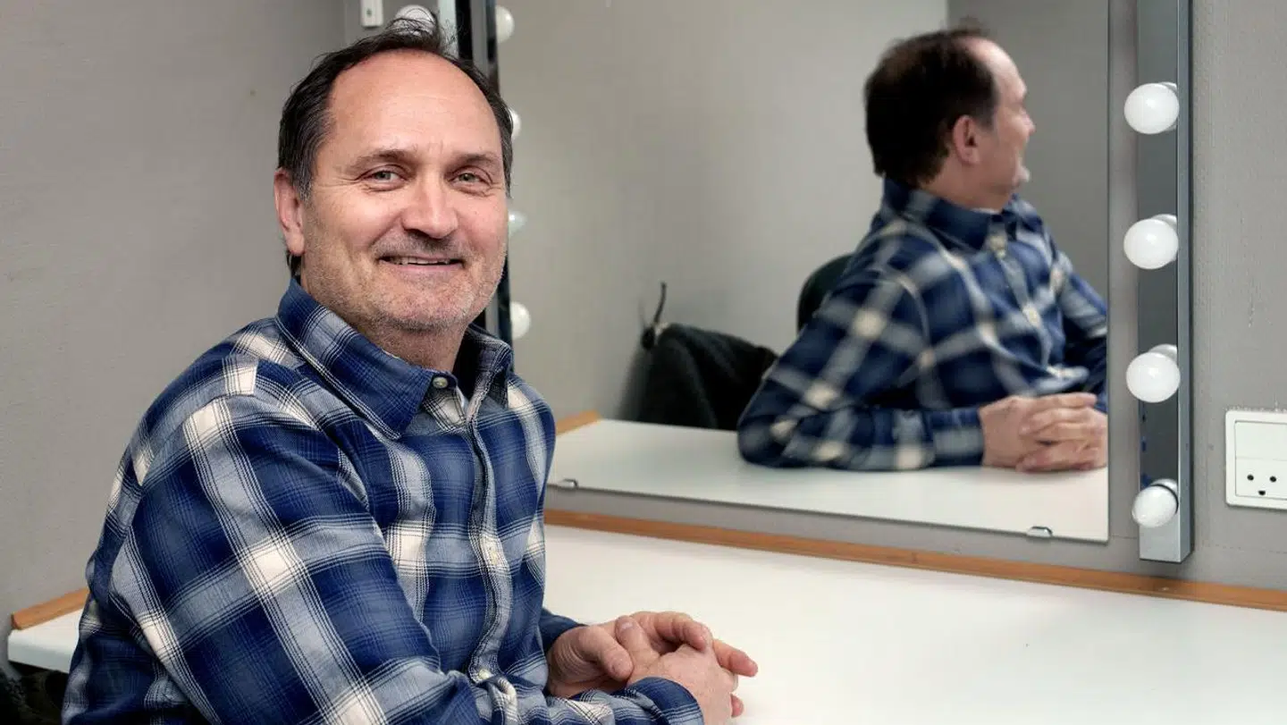 Niels Ellegaard under pressemøde med holdet bag Cirkusrevyen 2023, Dyrehavsbakken, søndag den 22. januar 2023. (Foto: Keld Navntoft Ritzau/Scanpix)