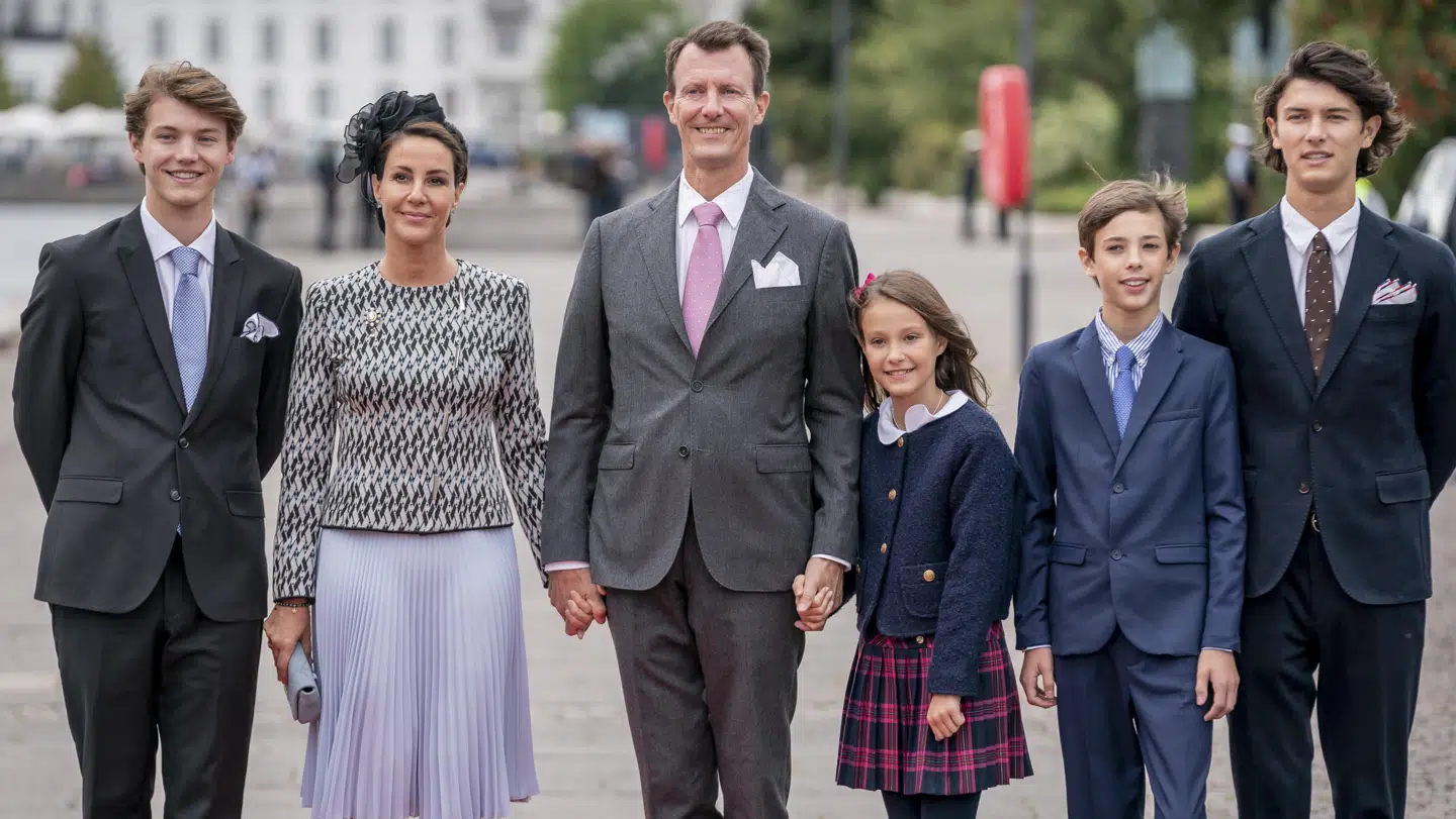 Alle prins Joachims børn mistede deres prinse og prinsessetitler den 1. januar 2023.
