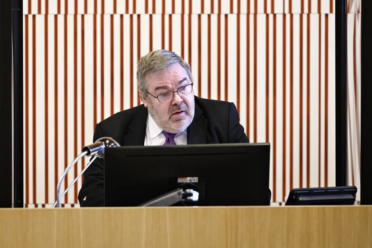 Landsdommer Michael Kistrup er formand for Tilsynet med Efterretningstjenesterne. Han har i 11 måneder ventet på svar fra Forsvarsministeriet. (Arkivfoto). Philip Davali/Ritzau Scanpix