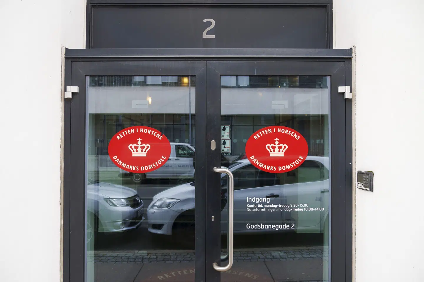 Retten i Horsens oplever en stor stigning i antallet af modtagne straffesager. Retten har ikke ressourcer til at holde trit med opgaverne, oplyser retspræsident Trine Poulsen. (Arkivfoto). Bo Amstrup / Ritzau Scanpix/Ritzau Scanpix