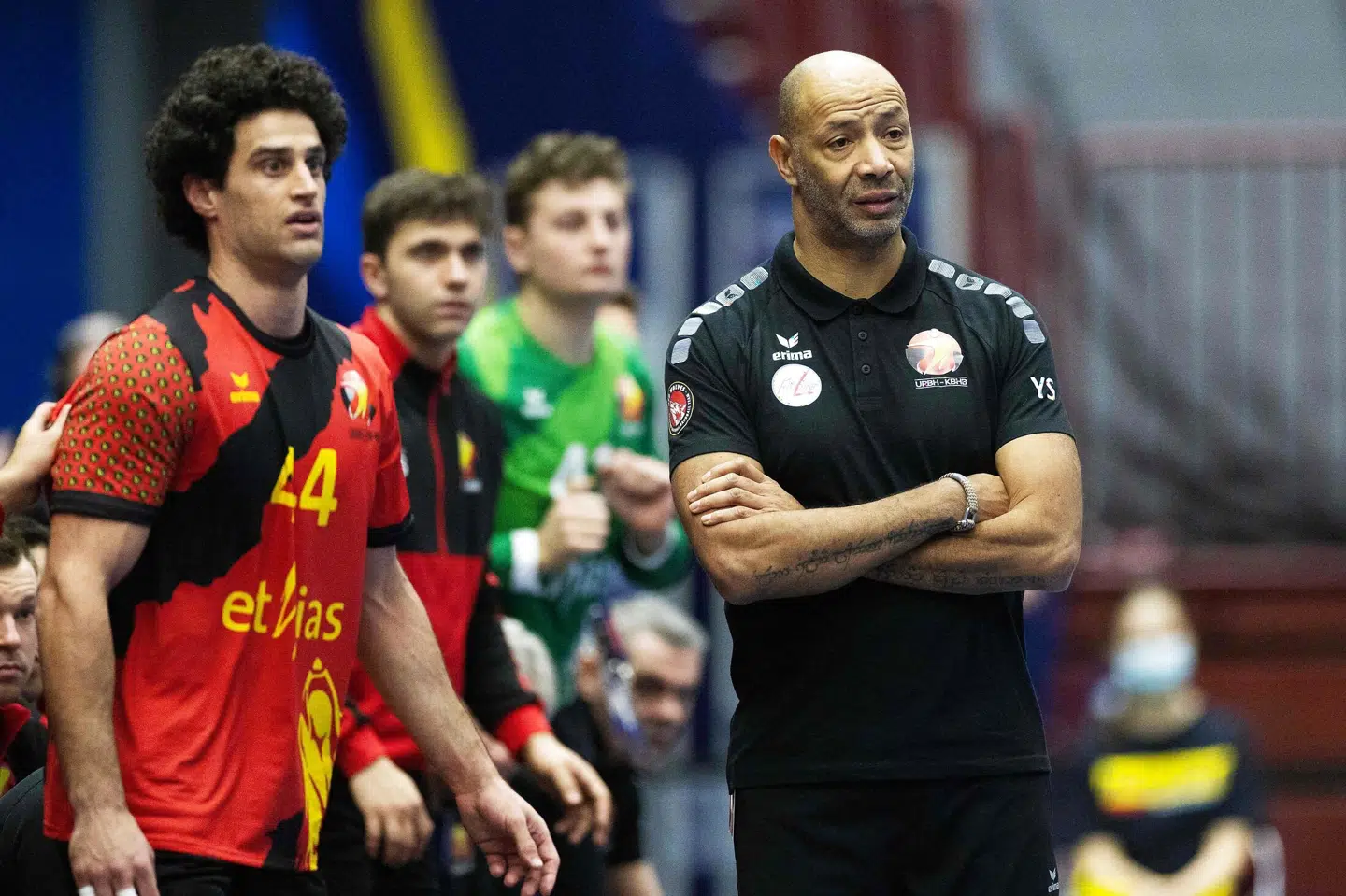 Belgien kunne ikke følge op på den flotte sejr over Tunesien ved VM i herrehåndbold i Sverige og Polen, og tabte til Bahrain i den sidste kamp i det indledende gruppespil. (Arkivfoto). Andreas Hillergren/Ritzau Scanpix