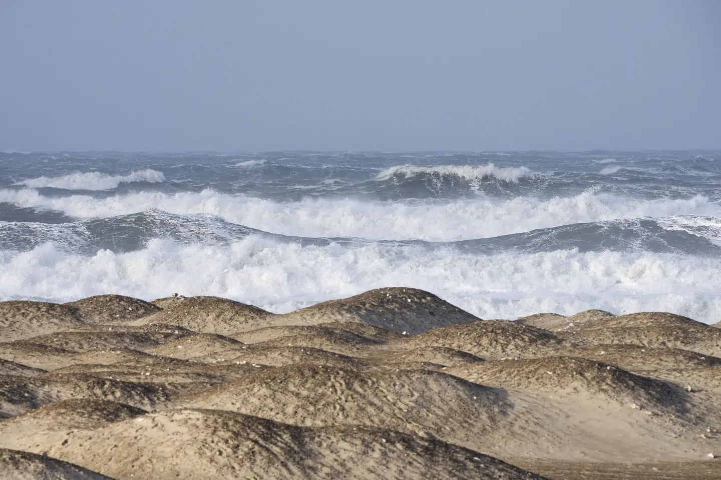 DMI varsler stormene kuling og vindstød af stormstyrke søndag. (Arkivfoto). Bo Amstrup/Ritzau Scanpix