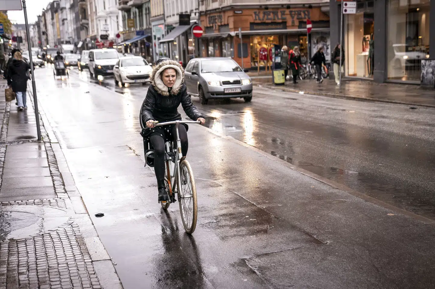 I weekenden er der endnu mere regn og blæst på vej, lyder det fra DMI. (Arkivfoto). Mads Claus Rasmussen/Ritzau Scanpix