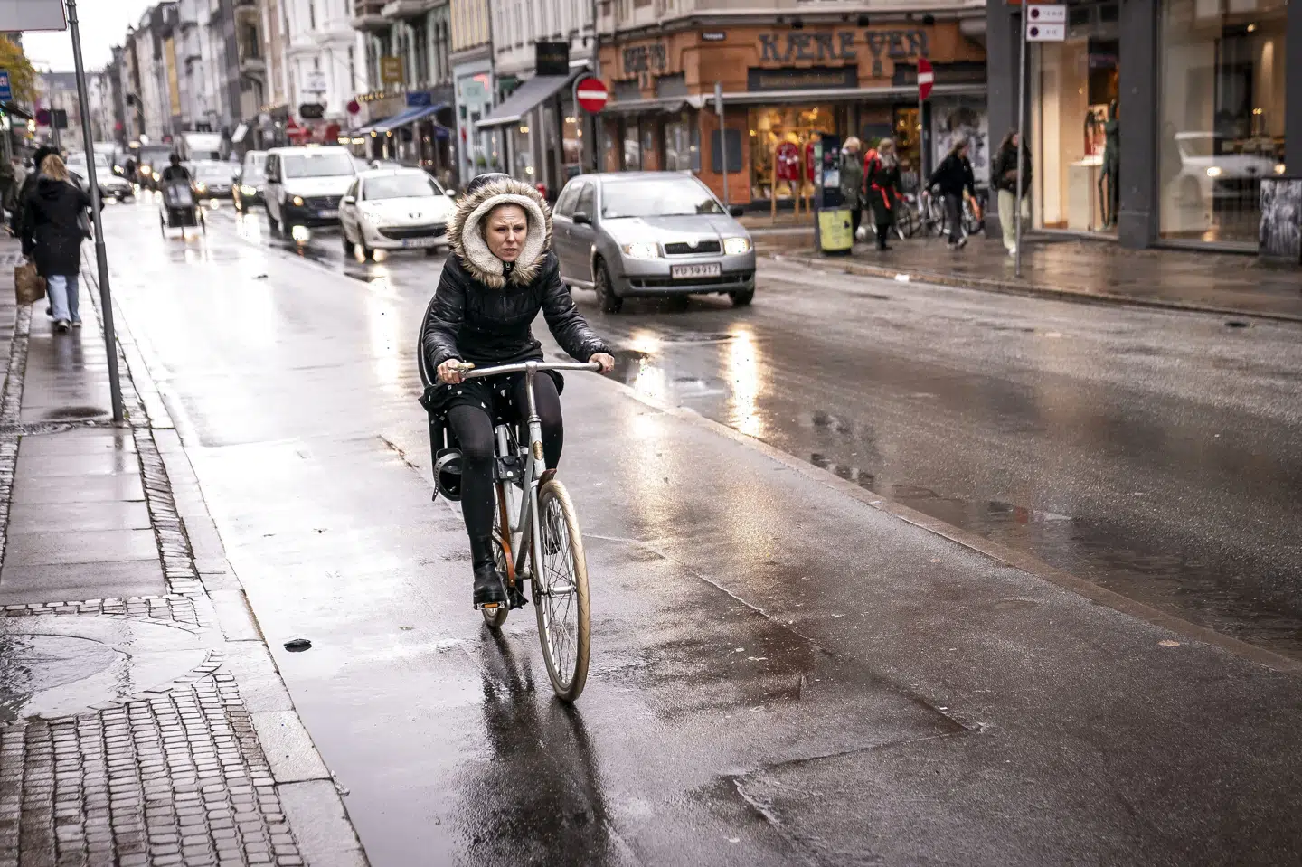 I weekenden er der endnu mere regn og blæst på vej, lyder det fra DMI. (Arkivfoto). Mads Claus Rasmussen/Ritzau Scanpix