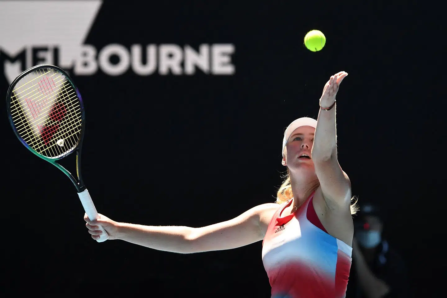 Clara Tauson nåede sidste år til tredje runde i Australian Open. I år må hun sidde over med en ankelskade. (Arkivfoto). William West/Ritzau Scanpix