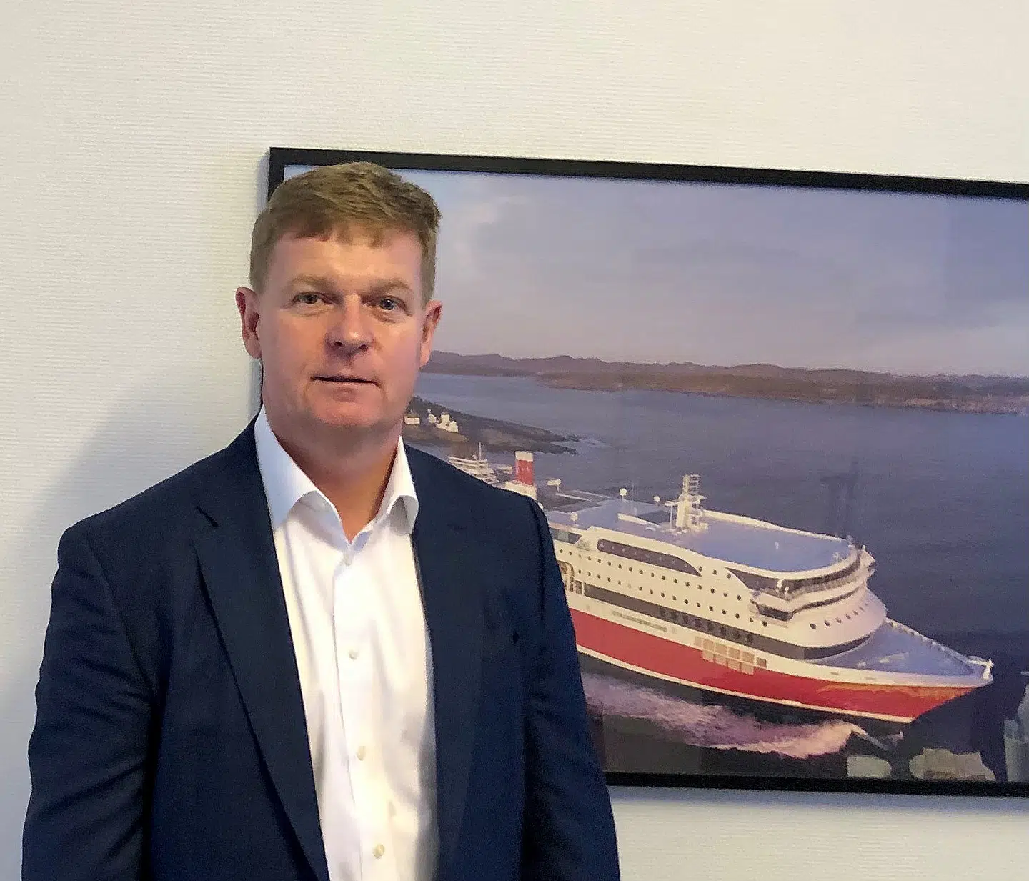Brian Thorsted Hansen er direktør hos Fjord Line.