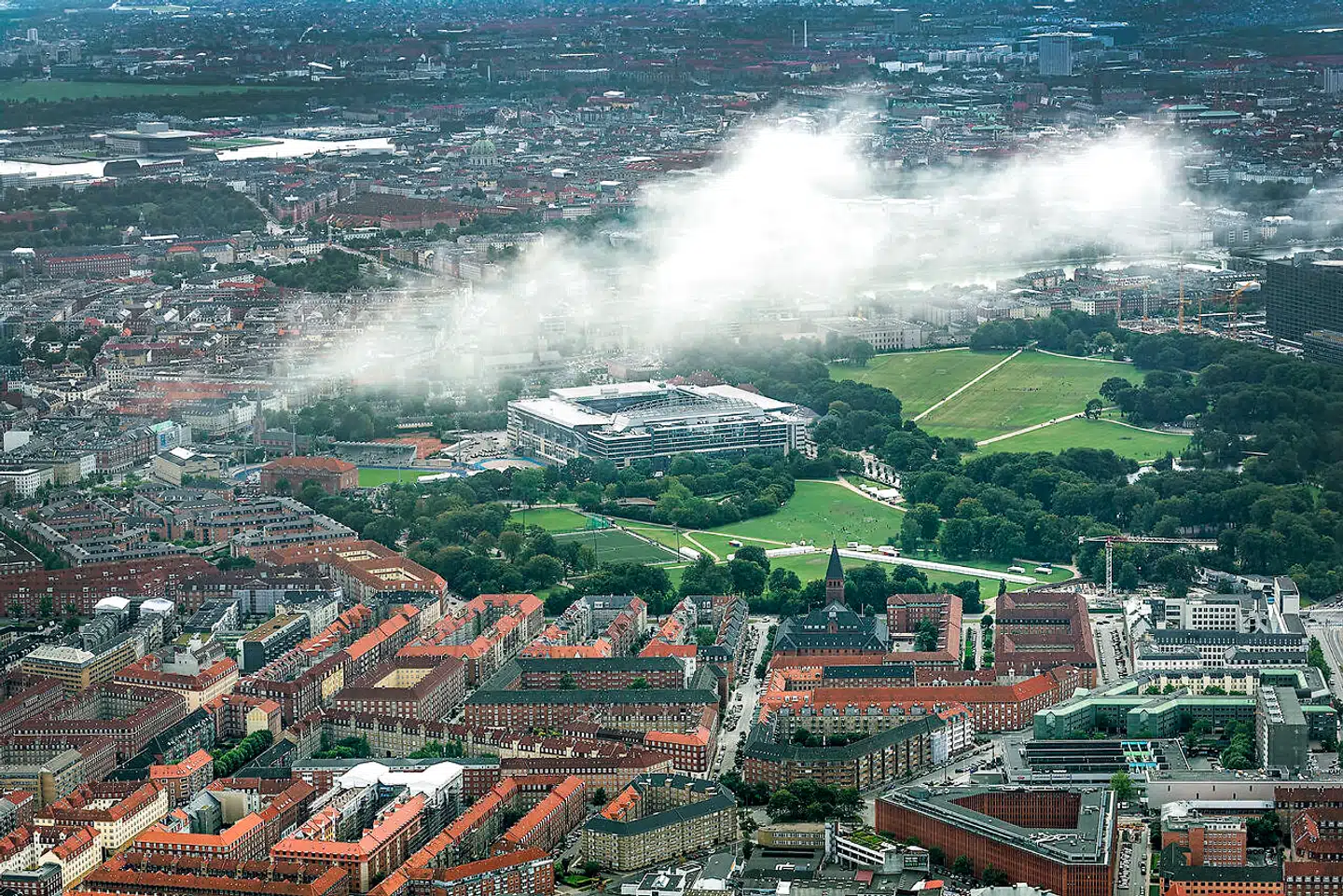 Fælledparken på Østerbro i København, hvor foreningen Fælledparkens Naturvenner er træt af det, foreningen beskriver som kaotiske tilstande med hunde uden snor og hærværk.