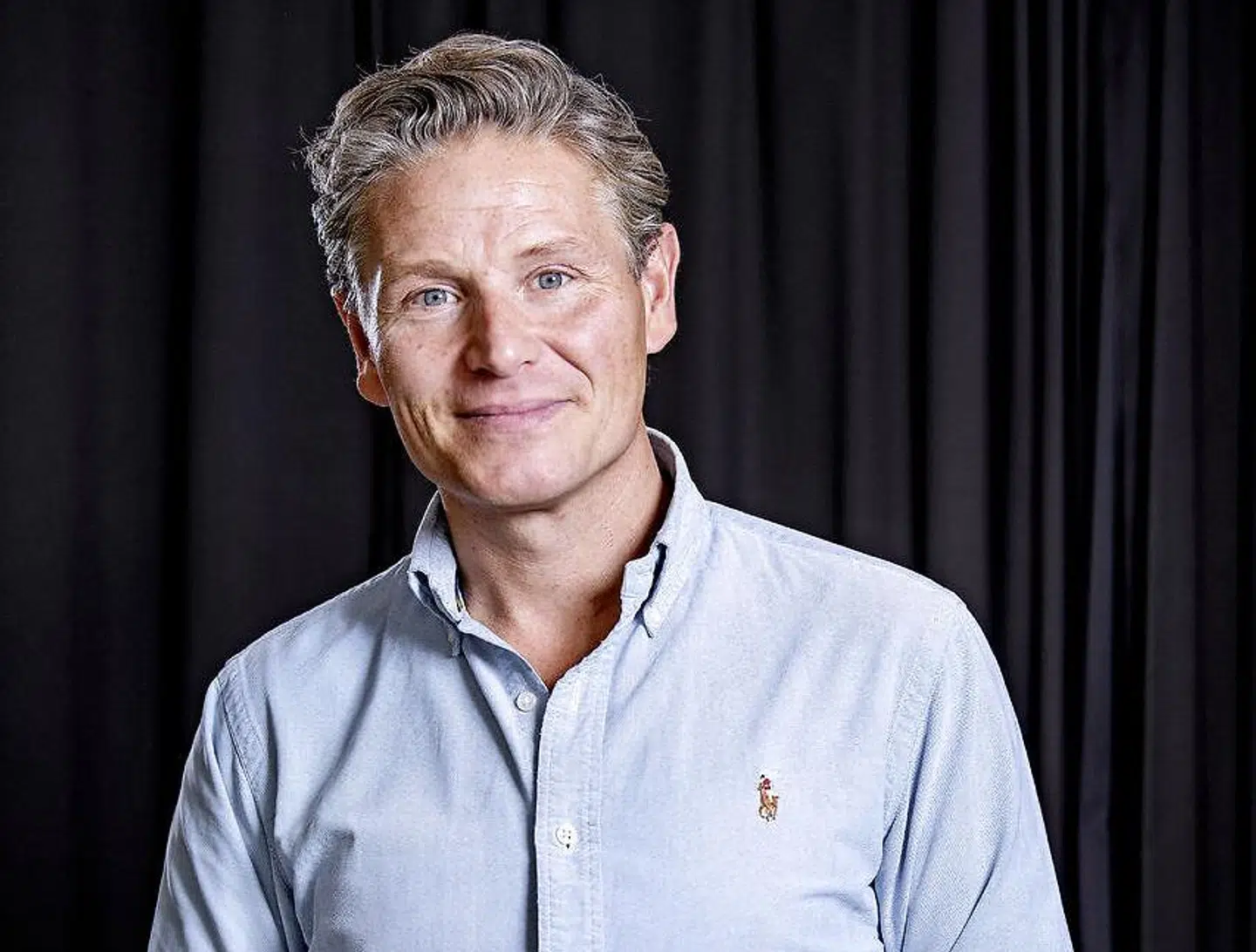 Designer Jesper Høvring var kommentator på DRs dækning af Dronningens nytårstaffel. Foto Bax Lindhardt.