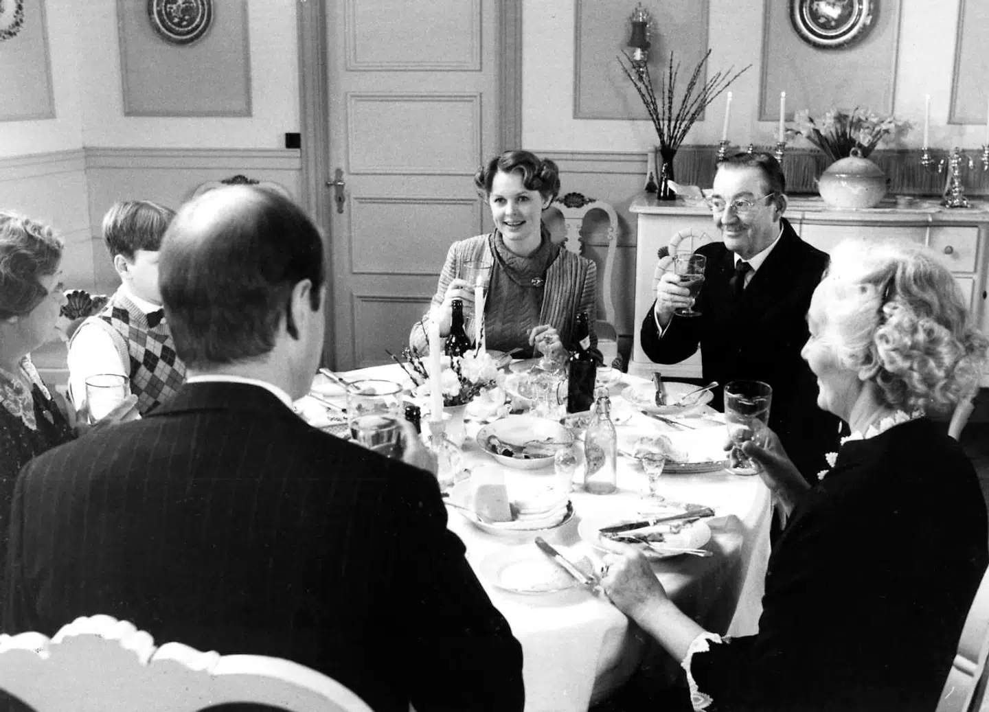 Scene fra danskernes yndlingsserie 'Matador'.