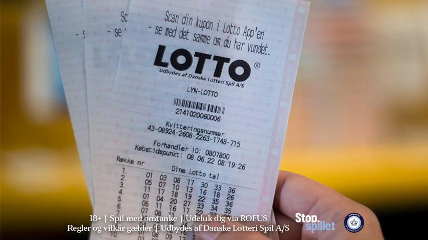 Kvinde vandt en million allerførste gang hun spillede Lotto.
