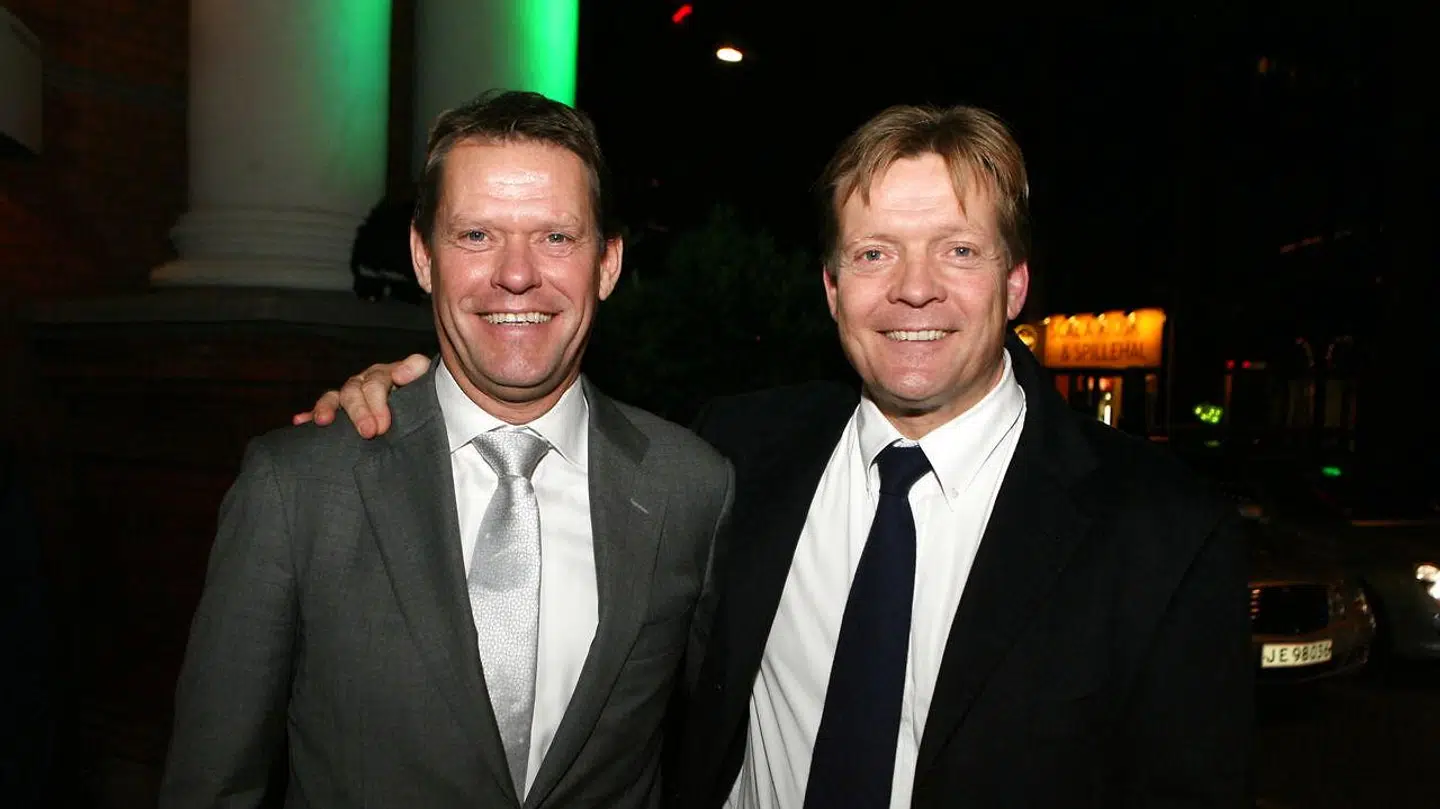 Lerby, th., var midtbanegeneralen på 80ernes dynamithold. Her sammen med makkeren Frank Arnesen.