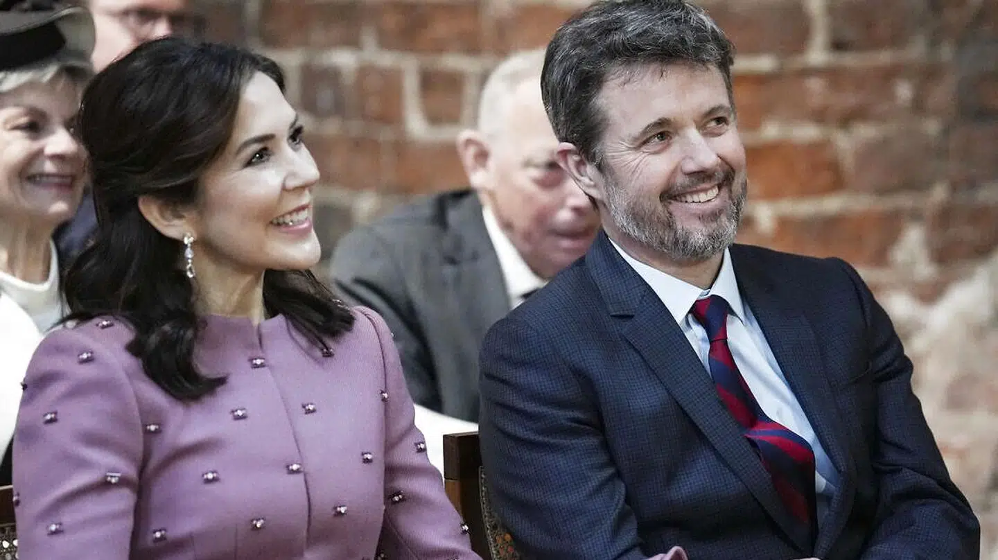 Kronprins Frederik og kronprinsesse Mary - her til en anden begivenhed - har fået de store smil frem i Australien.