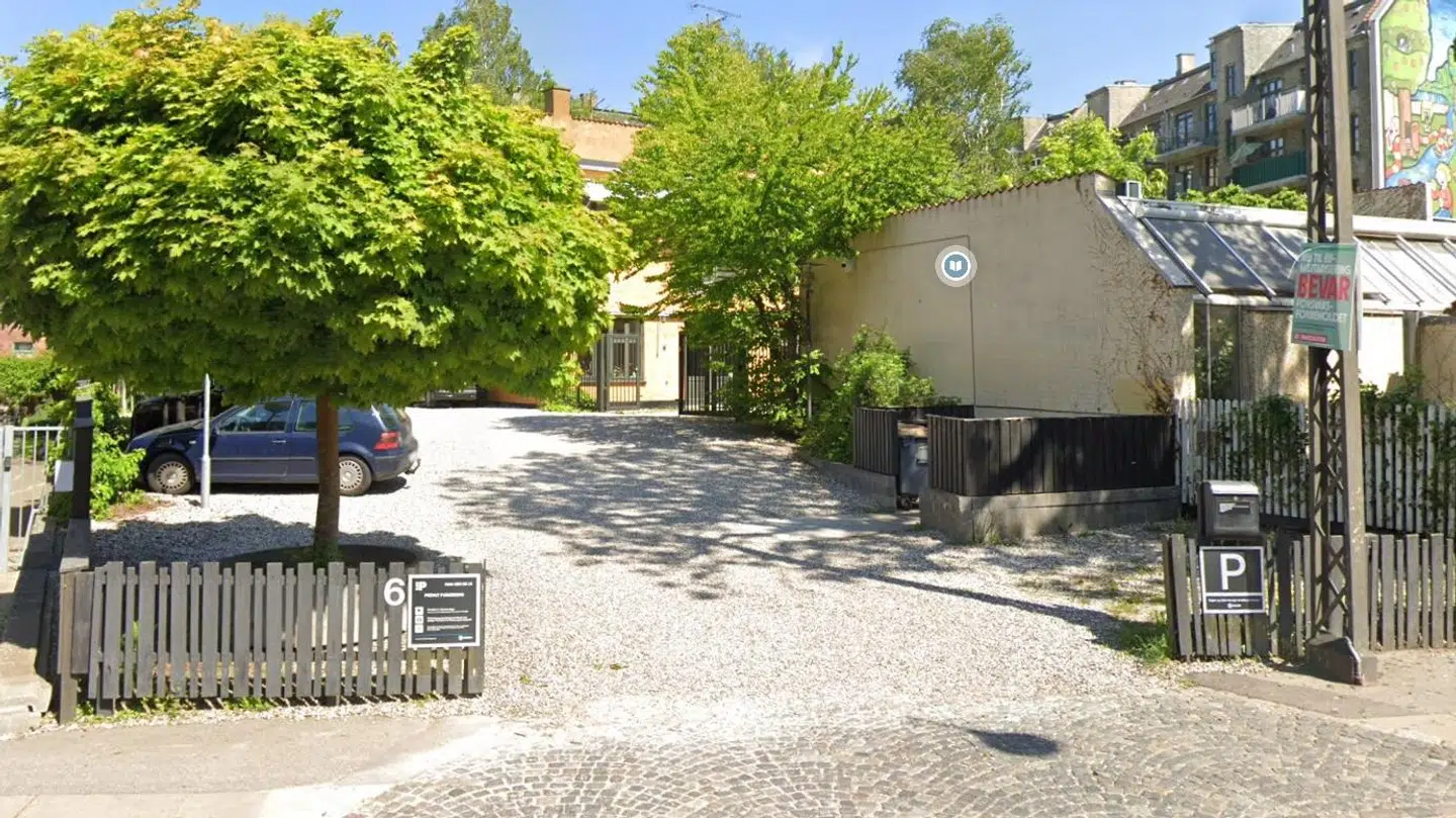 Parkeringspladsen ved Røverkøb i Valby