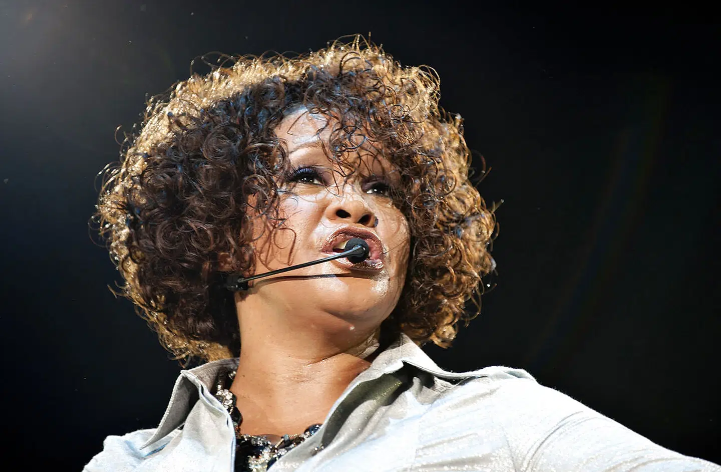 Sådan så det ud, da Whitney Houston spillede i Forum i Købehavn 3. juni 2010.