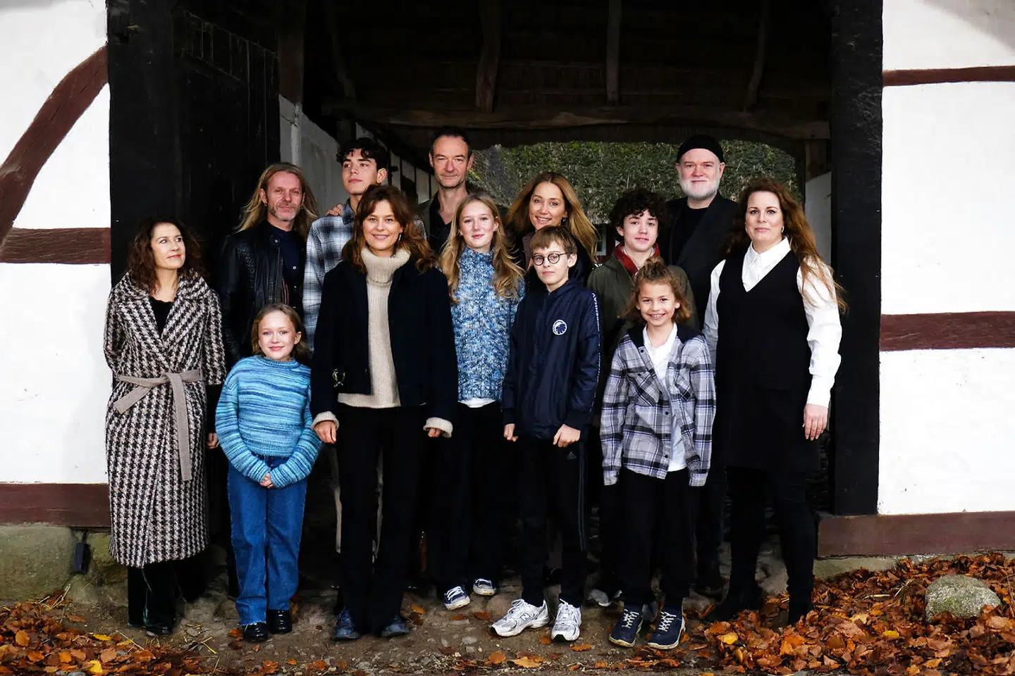 DRs nye julekalender Julehjertets Hemmelighed præsenteres på Frilandsmuseet i Kongens Lyngby, mandag den 14. november 2022. (Foto: Thomas T. Møller/Ritzau Scanpix)
