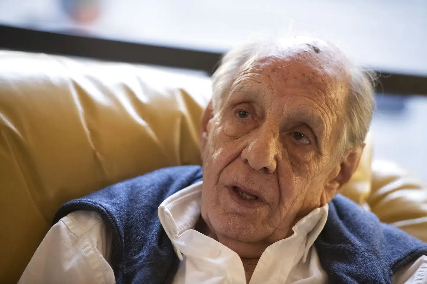 Den tidligere rugbyspiller fra Uruguay Ramon Sabella ses her under et interview i Montevideo i november i år. Santiago Mazzarovich/Ritzau Scanpix