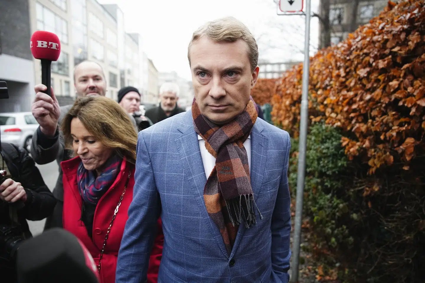 Dom i sagen mod Morten Messerschmidt afsiges ved Retten på Frederiksberg, hvor DF-formanden bliver frikendt. Martin Sylvest/Ritzau Scanpix