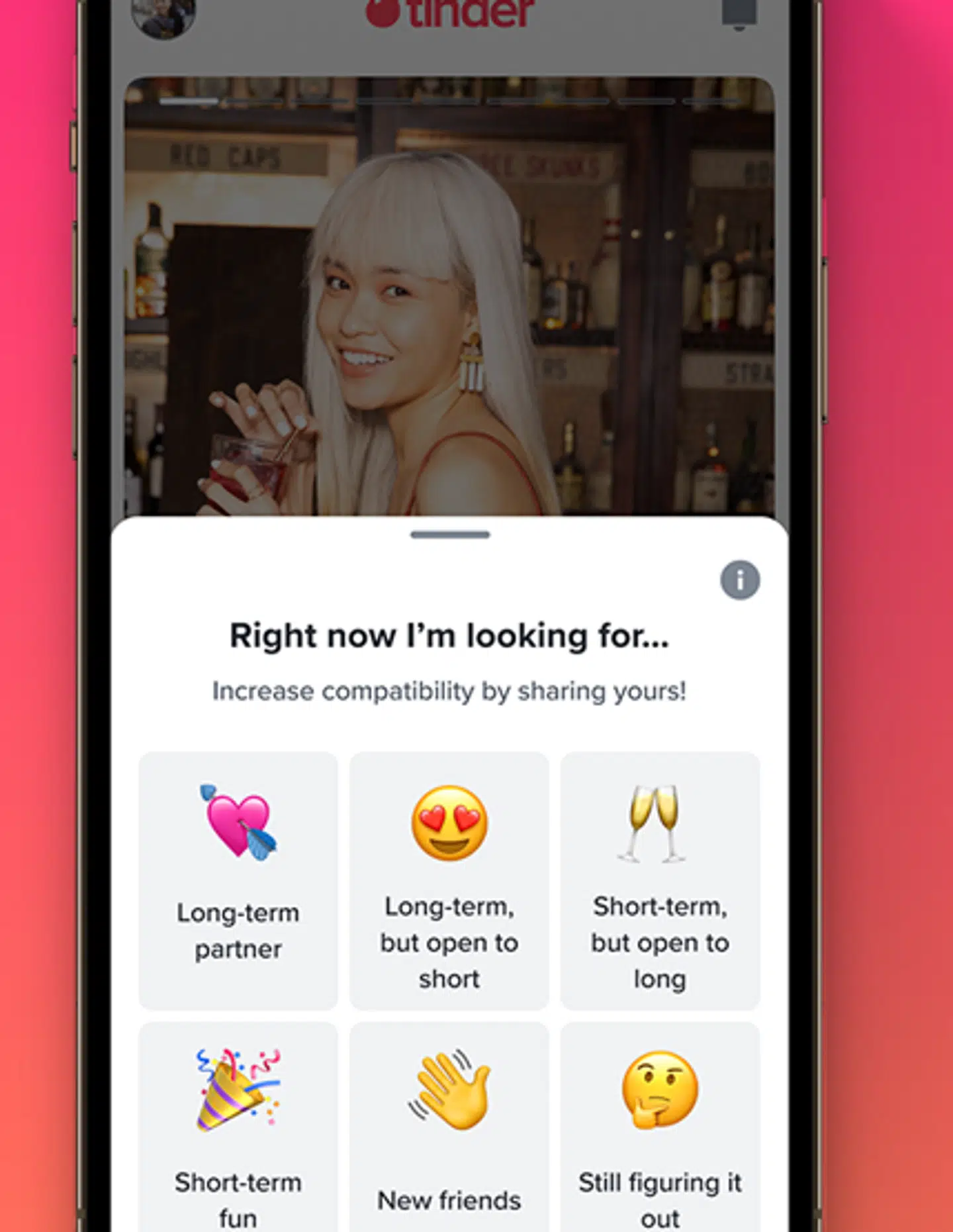 Med klare mål, vil Tinder spare brugerne for uendelige kaffedates. Foto Tinder