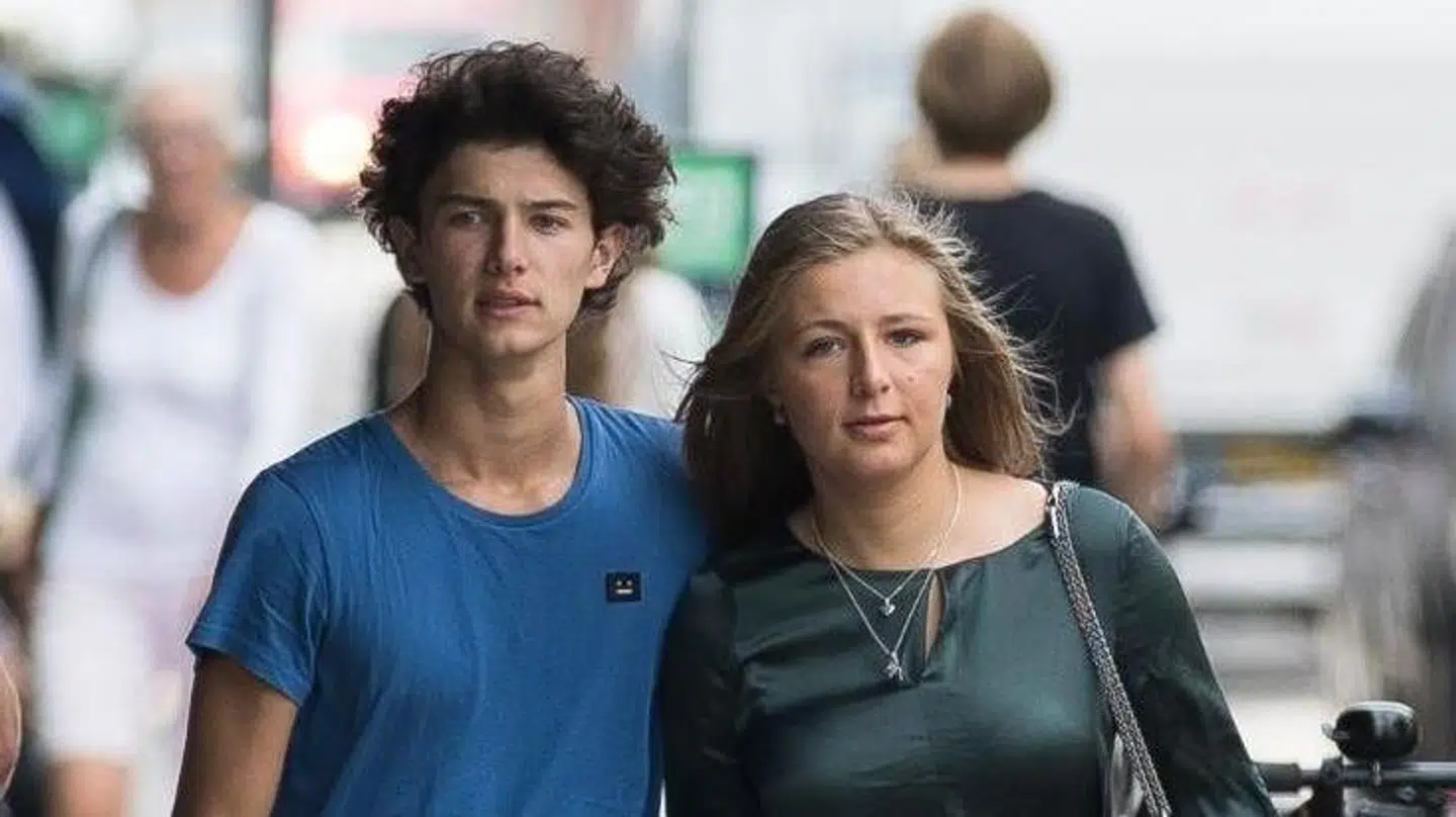 Prins Nikolai sammen med kæresten, Benedikte Thoustrup, som også er student fra Herlufsholm Skole, hvor de mødte hinanden.