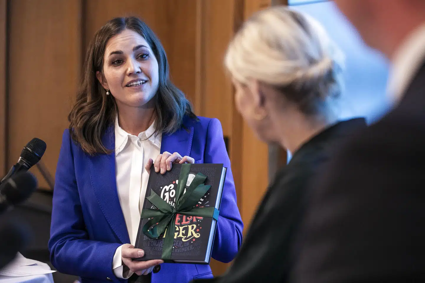 - Danmark er allerede i dag et digitalt foregangsland, men nu hæver vi ambitionsniveauet, siger Marie Bjerre. Ólafur Steinar Rye Gestsson/Ritzau Scanpix