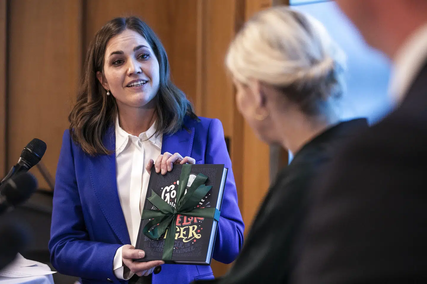 - Danmark er allerede i dag et digitalt foregangsland, men nu hæver vi ambitionsniveauet, siger Marie Bjerre. Ólafur Steinar Rye Gestsson/Ritzau Scanpix