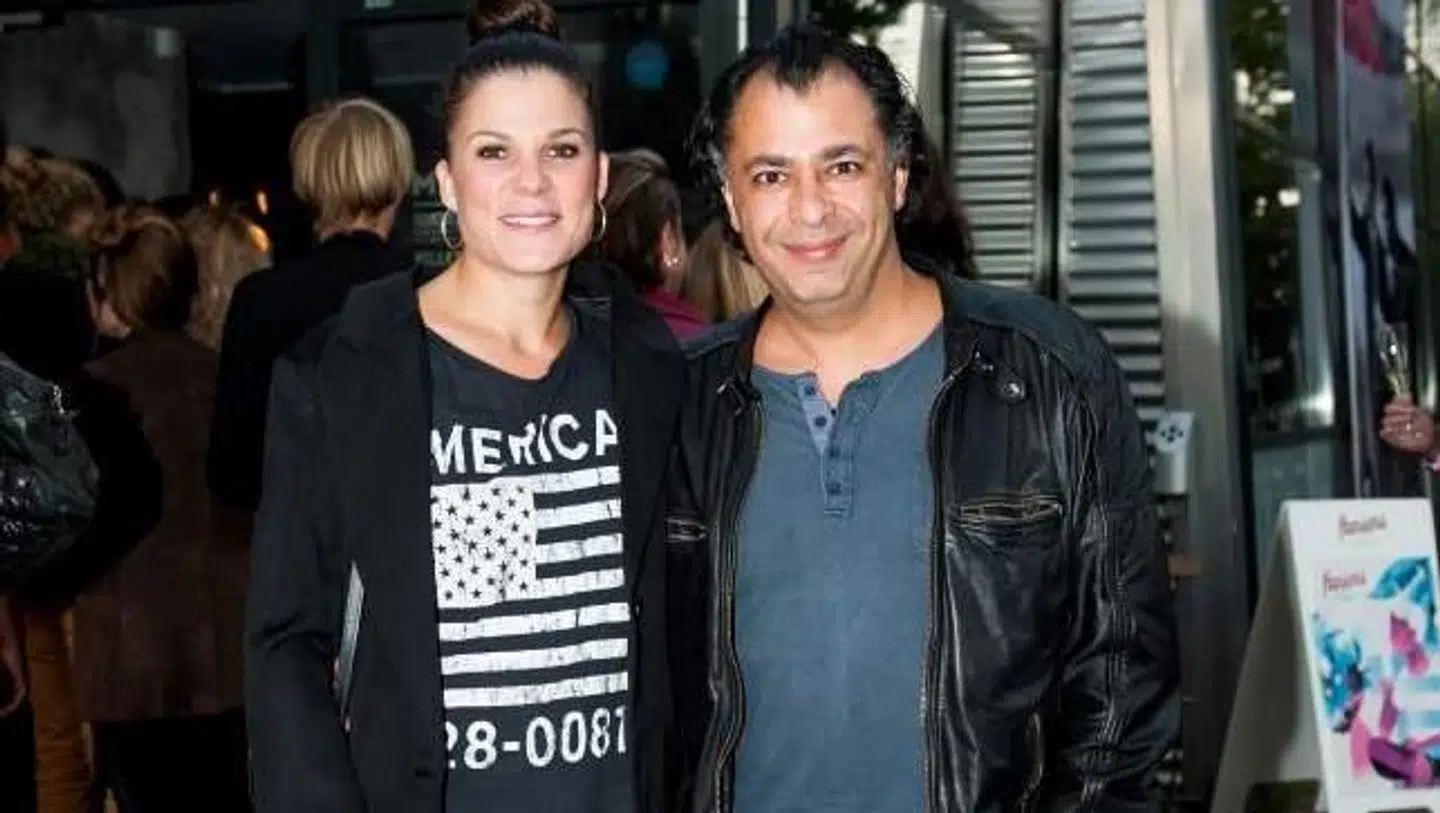 Komiker Omar Marzouk og skuespiller Christine Marzouk Gjerulff, dengang de endnu var et par.