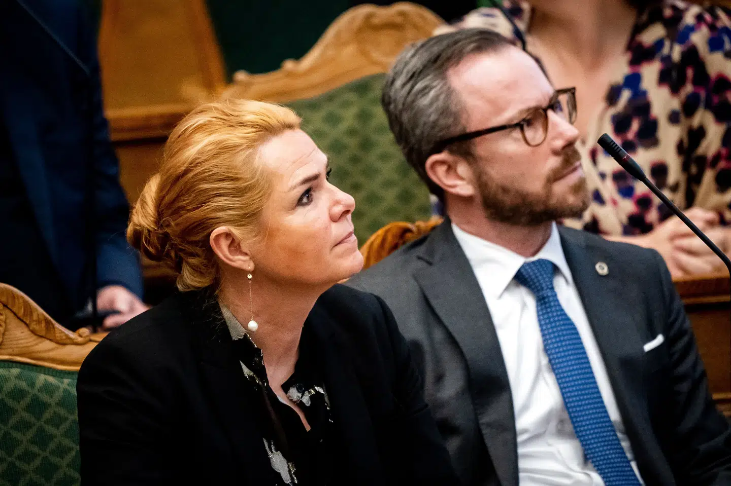 Inger Støjberg, der er formand for Danmarksdemokraterne, kalder det et meget, meget stort tillidsbrud, at Venstre dropper kravet om en advokatundersøgelse af Mette Frederiksens (S) ansvar i Minksagen. (Arkivfoto). Ida Marie Odgaard/Ritzau Scanpix