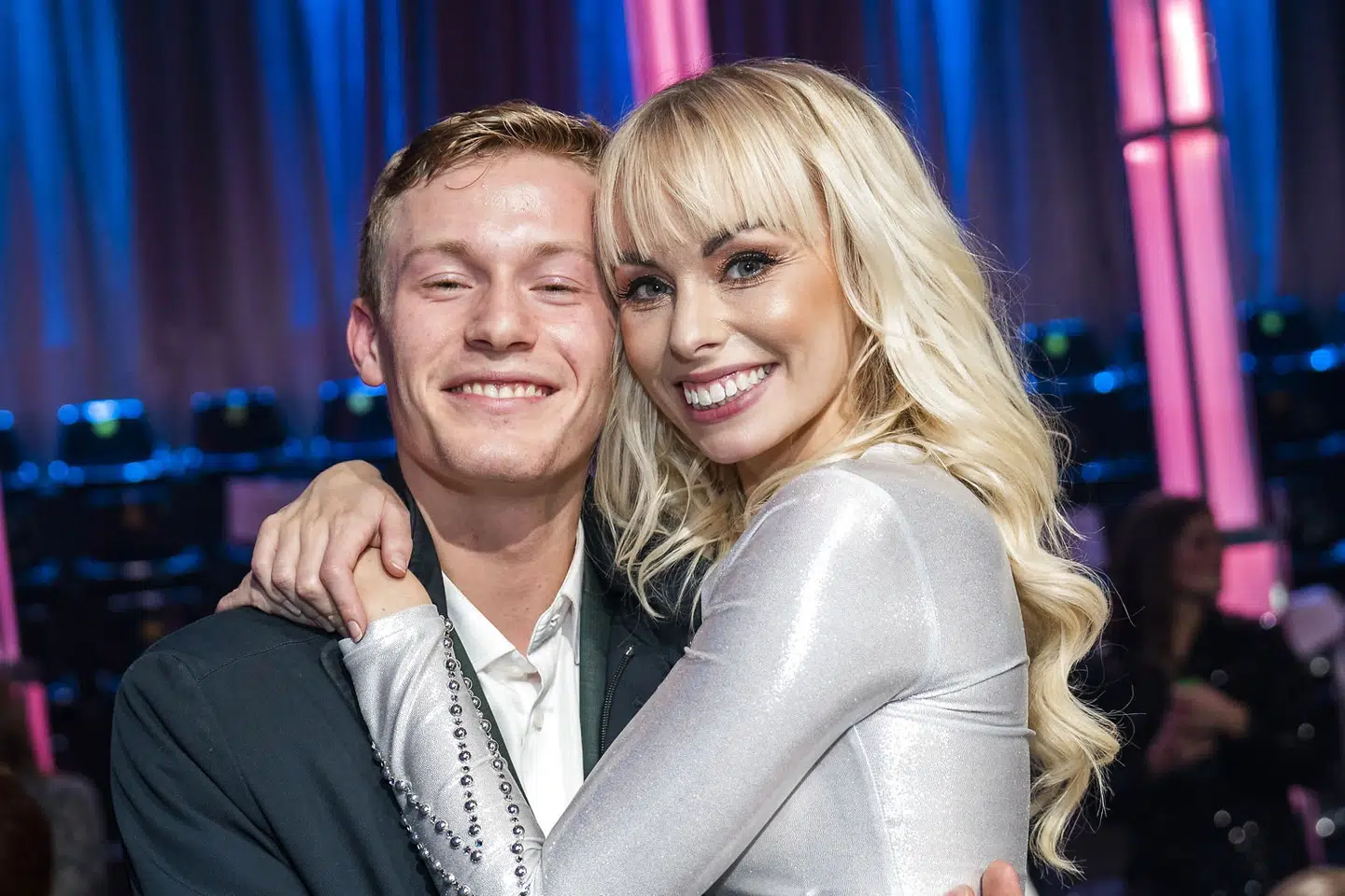 Albert Rosin Harson og Jenna Bagge fik en andenplads i Vild med dans i 2020. Efterfølgende blev de kærester, og i år skal de holde juleaften sammen for første gang. (Arkivfoto). Martin Sylvest/Ritzau Scanpix