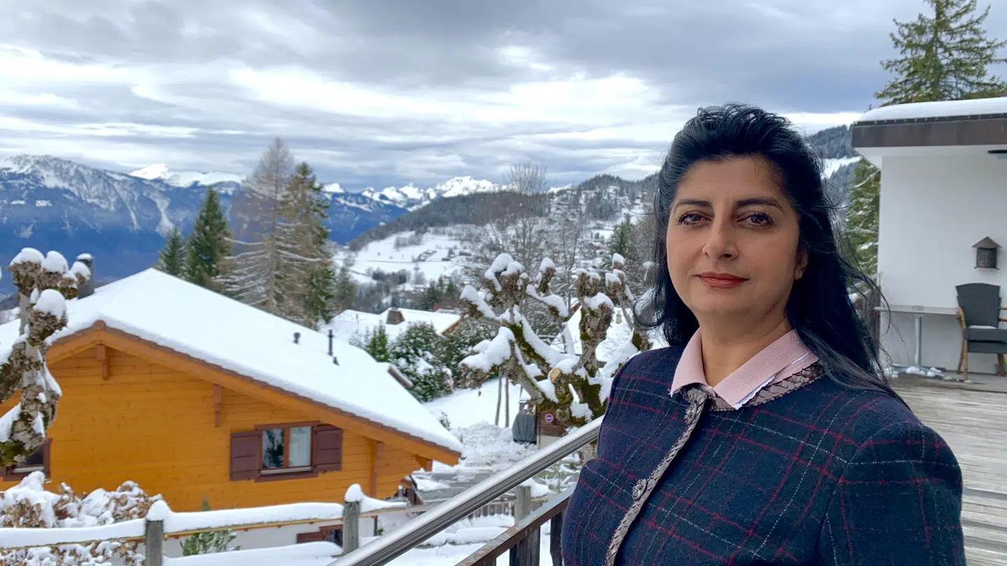 Susan Astani i Schweiz, hvor B.T. lavede et større interview med hende. Det kan du læse her.