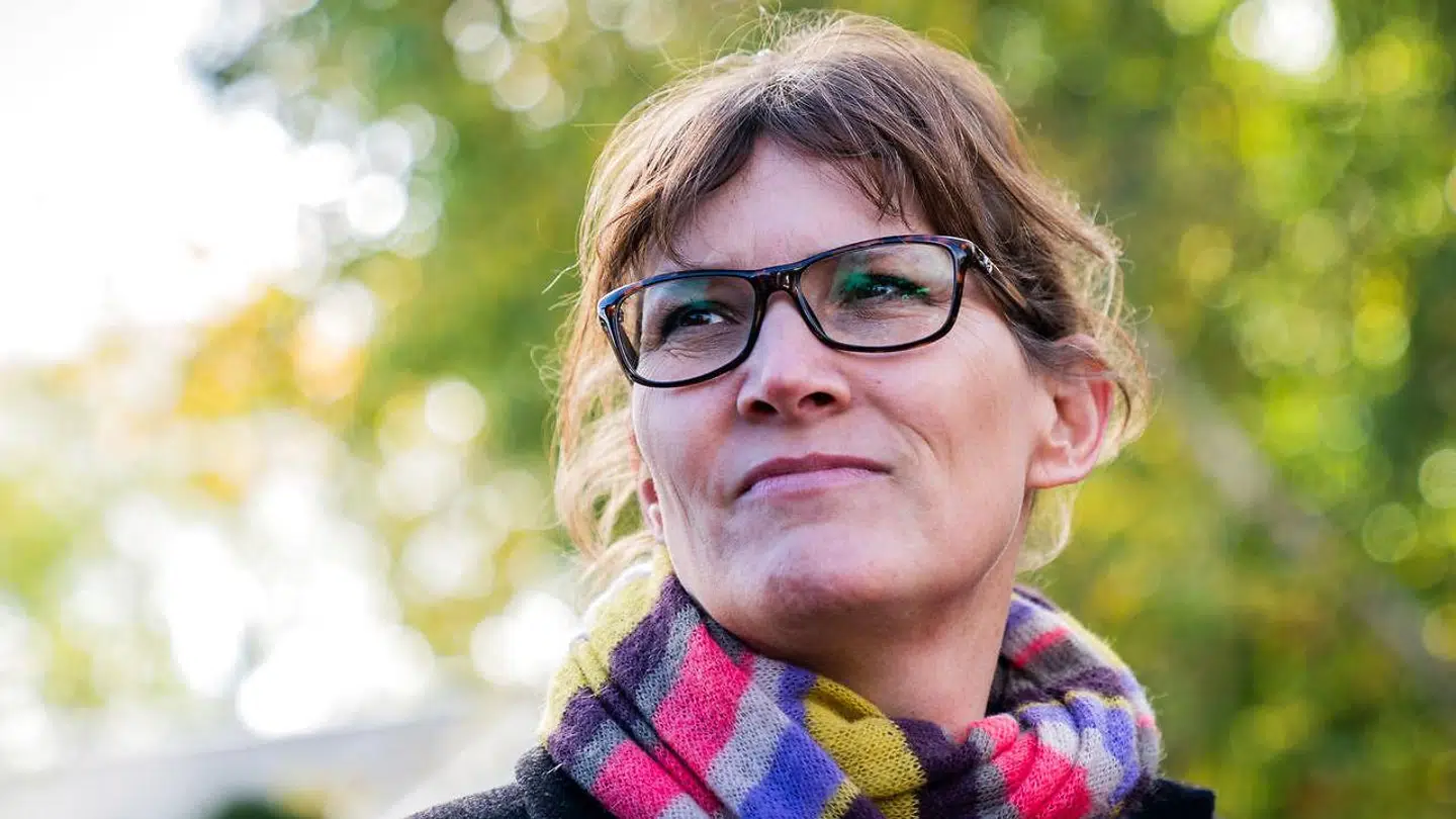 Borgmester i Helsingør Kommune, Benedikte Kiær (K) vil gerne have billedet af Simon Spies helt fjernet. (Foto: Ida Marie Odgaard/Ritzau Scanpix)