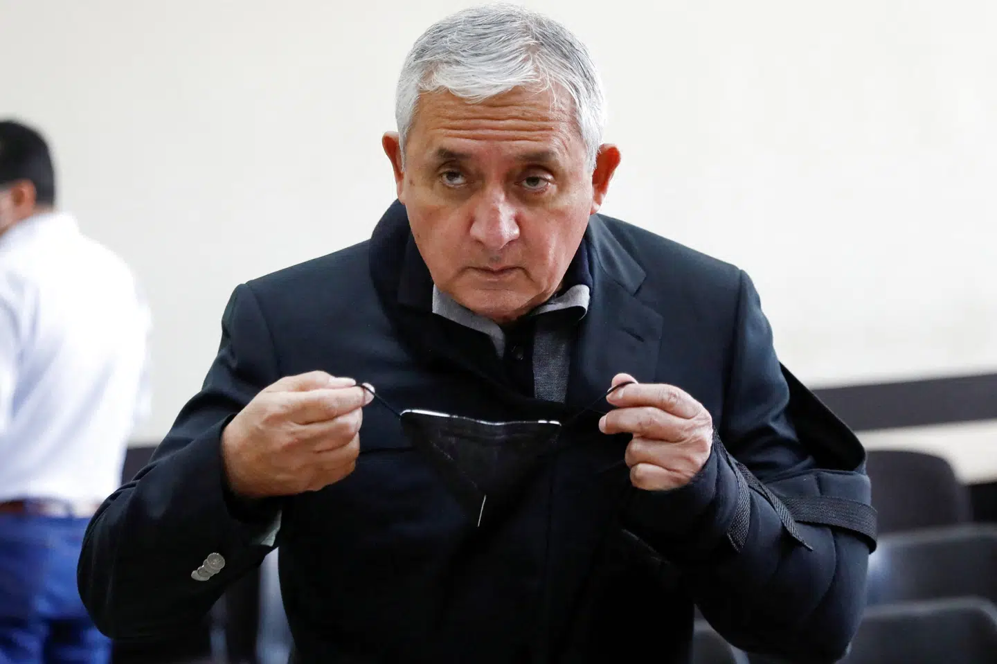 Guatamalas tidligere præsident Otto Pérez Molina er blevet idømt 16 års fængsel. (Arkivfoto). Luis Echeverria/Reuters