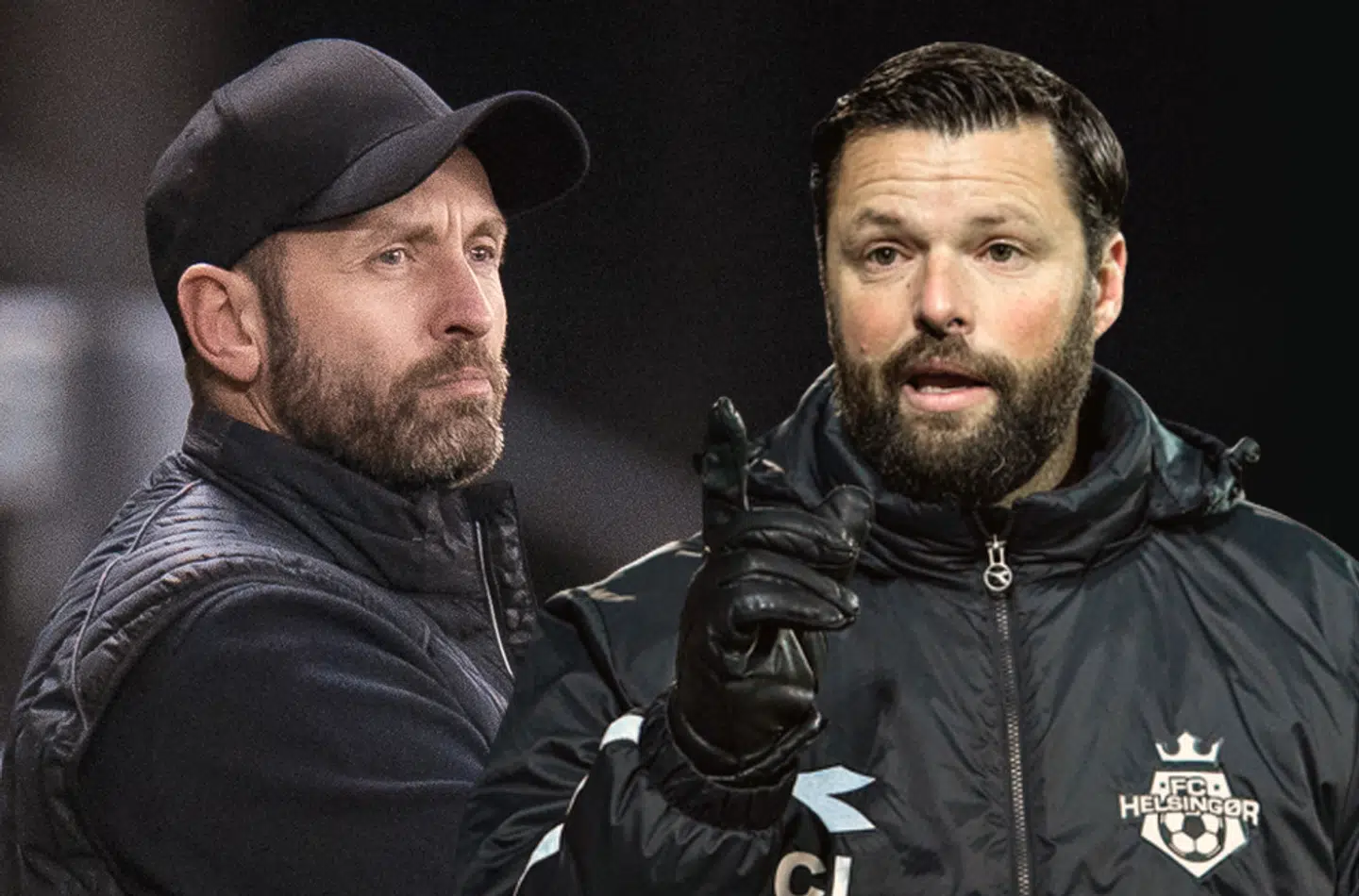 Ifølge B.T.s oplysninger har Sønderjyske holdt samtaler med de to trænere, Carit Falch og Christian Lønstrup (th.)