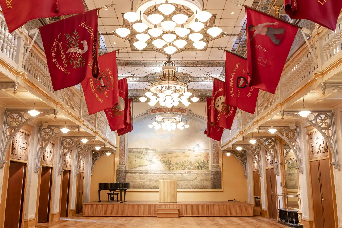 Arbejdermuseet blev grundlagt i 1982 og har hjemme i Arbejdernes Forenings- og Forsamlingsbygning fra 1879. (Arkivfoto). Mathias Eis/Ritzau Scanpix